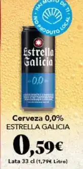 Gadis Estrella galicia - cerveza 0.0% oferta