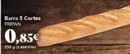 Gadis Fripan - barra 5 cortes oferta