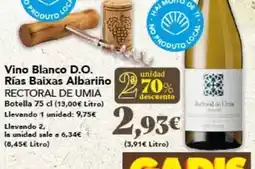 Gadis Rectoral do umia - vino d.o. rias baixas albarino oferta