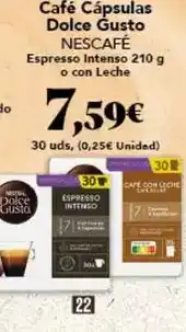 Gadis Nescafé - café capsulas dolce gusto oferta
