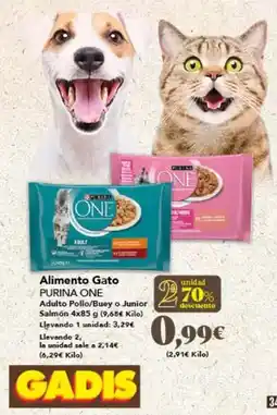 Gadis Purina one - alimento gato oferta