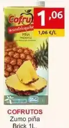 Supermercados Extremadura Cofrutos - zumo piña oferta