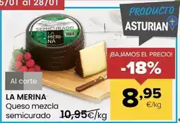 Autoservicios Familia La merina - queso mezcla semicurado oferta