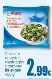 Unide Market Ifa eliges - revuelto de ajetes esparragos y gambas oferta