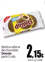 Unide Market Donuts - berlina rellena de chocolate oferta