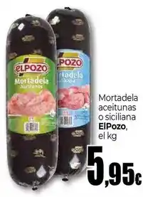 Unide Market Elpozo - mortadela aceitunas o siciliana oferta