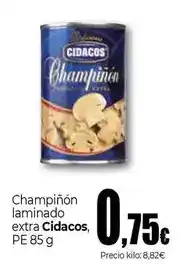Unide Market Cidacos - champinon laminado extra oferta