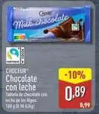 ALDI Choceur - chocolate con leche oferta