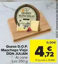 Carrefour Market Origen - queso d.o.p. manchego viejo oferta