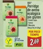 ALDI Bio - porridge de avena logico sin gluten oferta