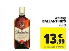 Carrefour Market Ballantine's - whisky oferta