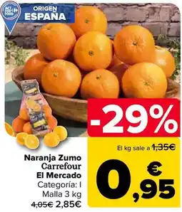 Carrefour Carrefour el mercado - naranja zumo oferta