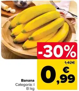 Carrefour Banana oferta
