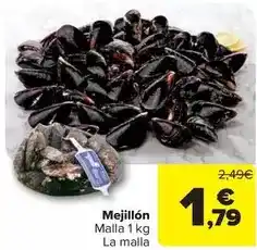Carrefour Market Mejillón oferta