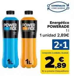Carrefour Powerade - energetico oferta