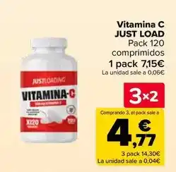 Carrefour Just load - vitamina c oferta