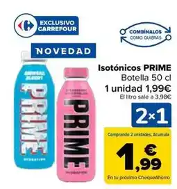Carrefour Prime - isotonicos oferta