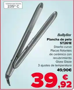 Carrefour Babyliss - plancha de pelo st261e oferta