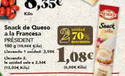 Gadis PRÉSIDENT Snack de Queso a la Francesa oferta