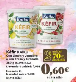 Gadis KAIKU Kéfir Con Limón y Jengibre o con Fresa y Granada oferta