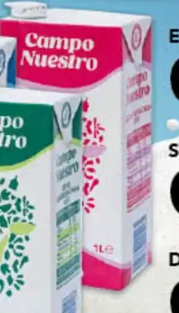 Gadis CAMPO NUESTRO Desnatada oferta