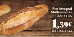 Gadis CAMPELOS Pan Integral Multisemillas oferta