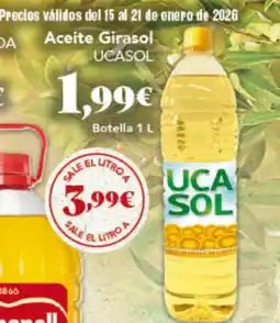 Gadis UCASOL Aceite Girasol oferta
