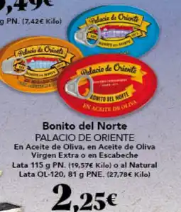 Gadis PALACIO DE ORIENTE Bonito del Norte oferta