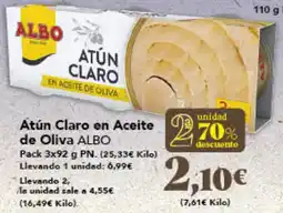 Gadis ALBO Atún Claro en Aceite de Oliva oferta
