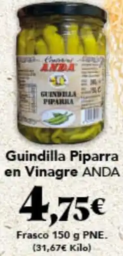Gadis ANDA Guindilla Piparra en Vinagre oferta
