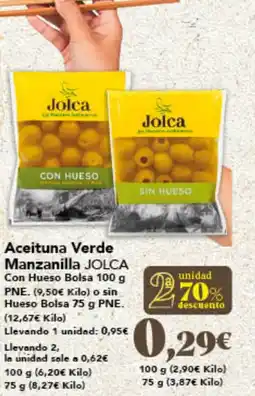 Gadis JOLCA Aceituna Verde Manzanilla oferta