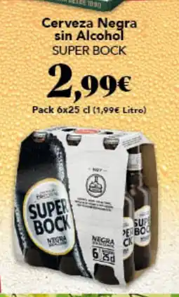 Gadis SUPER BOCK Cerveza Negra sin Alcohol oferta