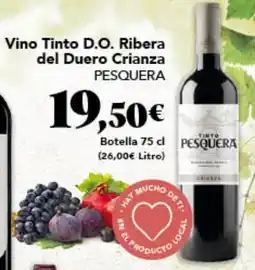 Gadis PESQUERA Vino Tinto D.O. Ribera del Duero Crianza oferta