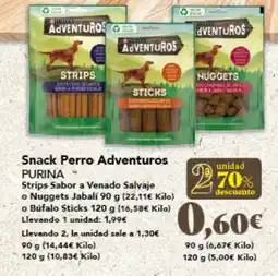 Gadis PURINA Snack Perro Adventuros oferta
