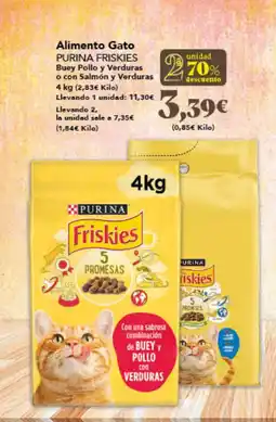 Gadis PURINA FRISKIES Alimento Gato oferta