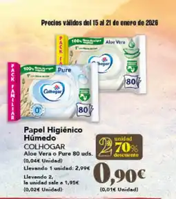 Gadis COLHOGAR Papel Higiénico Húmedo oferta