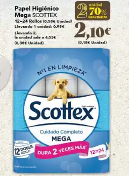 Gadis SCOTTEX Papel Higiénico Mega oferta