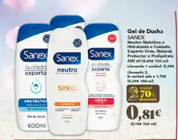 Gadis SANEX Gel de Ducha oferta