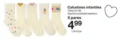 Zeeman Calcetines infantiles oferta