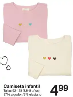 Zeeman Camiseta infantil oferta