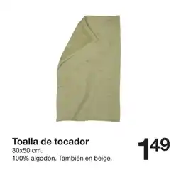 Zeeman Toalla de tocador oferta