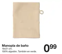 Zeeman Manopla de baño oferta
