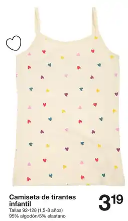 Zeeman Camiseta de tirantes infantil oferta