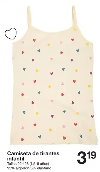 Zeeman Camiseta de tirantes infantil oferta