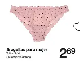 Zeeman Braguitas para mujer oferta