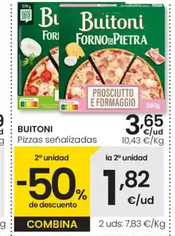 Aliprox BUITONI Pizzas señalizadas oferta