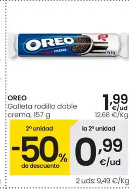 Aliprox OREO Galleta rodillo doble crema oferta