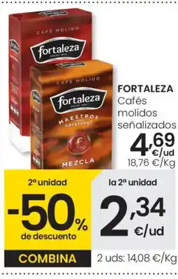 Aliprox FORTALEZA Cafés molidos señalizados oferta