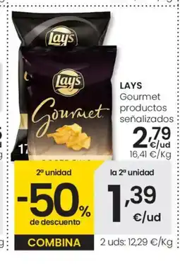 Aliprox LAY'S Gourmet productos señalizados oferta