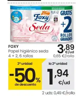 Aliprox FOXY Papel higiénico seda oferta